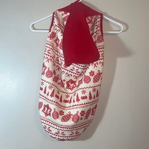 Disney Christmas Dog Sweater with hood